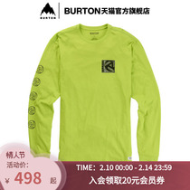 BURTON Burton official man Airbuckle long-sleeved top comfortable and simple pullover 204381