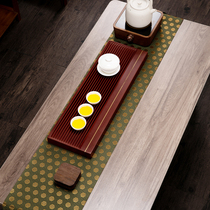 New Chinese table flag Zen Waterproof Tea Mat Kung Fu Tea Set Accessories Tea Table Cloth Tea Table Cloth Art Tea Towel Tea Mat