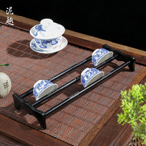 Teacup rack shelf 304 stainless steel Chinese household living room teacup drain rack Universal tea set spare parts