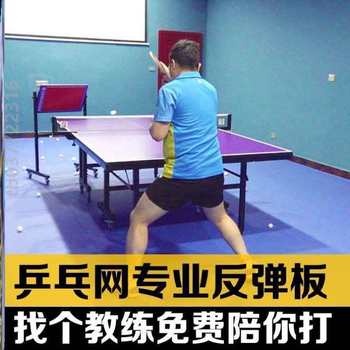 Sparring practice ball rebound table tennis single player professional pair of anthropomorphic trainers baffle rebound ການຝຶກອົບຮົມຕົນເອງ