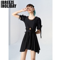 Swimsuit 2021 New Students small breasts gather to cover the belly thin conservative soak hot spring one-piece dress swimsuit women