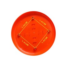 FRP round bench face seat one-piece table chair accessories sitting surface canteen table stool panel