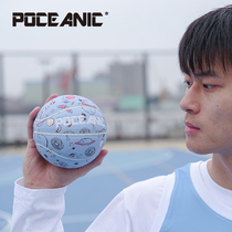 POCEANIC No 1 ball small basketball house training primary school students children kindergarten special baby PU ball blue ball