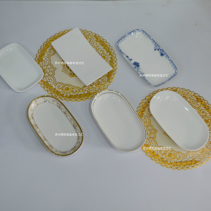Ceramic towel holder, upscale hotel towel up phnom penh dish and hand towels small square plate tray was dim sum dishes