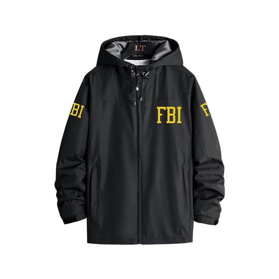 FBI US FBI intelligence agent US police f logo jacket men spring and autumn hooded jacket
FBI US FBI intelligence agent US police f logo jacket men spring and autumn hooded jacket