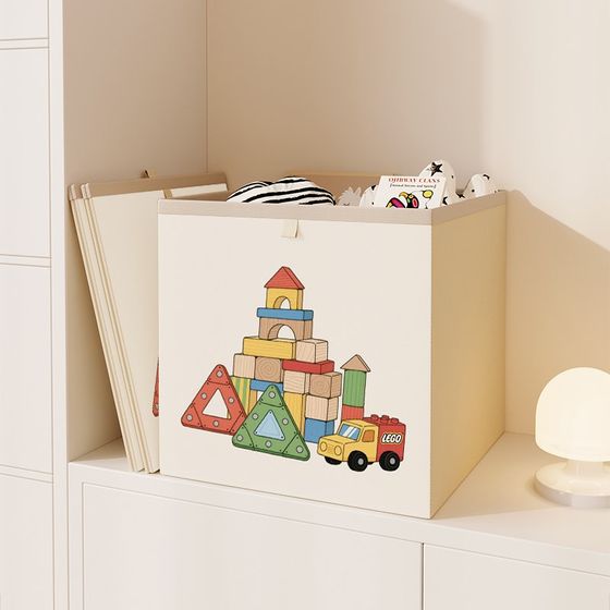 Cute children's toy storage box with lid Large capacity classification and organization tool Folding storage basket Doll storage cabinet
Cute children's toy storage box with lid Large capacity classification and organization tool Folding storage basket Doll storage cabinet