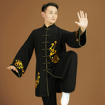 Taiji clothes mens clothing 2022 new models of winter style martial arts Tai Chi clothing mens taiji martial arts and womens spring and autumn