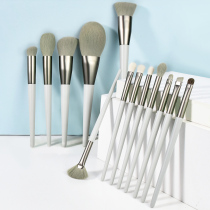 Aidoran 13 ice smoke makeup brush set Cangzhou super soft brush full set of portable powder eye shadow brush