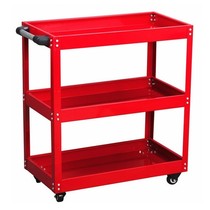 Three-layer auto repair tool cart multi-function tool box tool rack tool cabinet repair tool cart