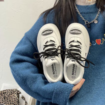 Back Force Little White Shoes Women Shoes Summer 2022 Autumn New Casual 100 Hitch Shoes Students Small Crowdsourced Shoes