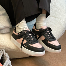 Back Force Womens Little White Shoes 2022 New Spring Autumn Thick Bottom Casual Summer Board Shoes Sneakers Tide Flat Shoes