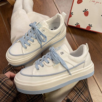 Back Force Sailor Cloth Shoes Women 2022 Spring New Casual 100 Hitch Shoes Ulazzng Korean Version Breathable Student Shoes