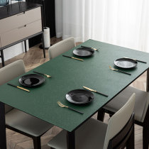 Leather table mat light Extravagant waterproof oil and anti-scalding disposable Nordic pvc coffee table table mat table mat tablecloth tasteless thick