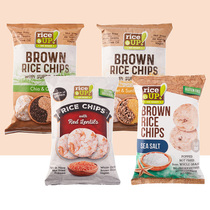 Bulgarian Gan Teeth Remember Brown Rice Crispy Rice Cake Quinoa Sea Salt Millet Rice Red Lentils Crisp Casual Snacks 60g