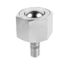 Factory direct hexagonal NJ series with screw universal ball Ox eye wheel bearing ball conveying ball head