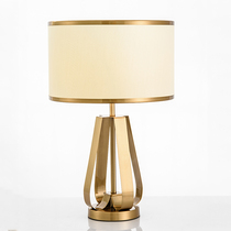 Table lamp postmodern minimalist marble Living room Lamp Art Creative Book Room Lamp Villa Hotel Bedroom Headboard Lamp