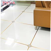Decorative line gap wall stickers Self-adhesive floor tiles Gold line ceiling frame tiles Bathroom beauty seam adhesive stickers Waterproof