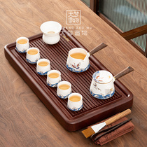 Great dream building modern Gongfu tea suit home Chinese living room minimalist tea tray office guests small tea table
