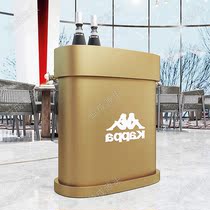 Floor-standing umbrella stand light luxury umbrella drain rack door sales department umbrella stand umbrella bucket storage artifact Hotel