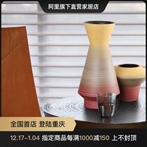 BEST WEST designer Ceramic Vase ornaments light luxury model room soft decoration vase creative