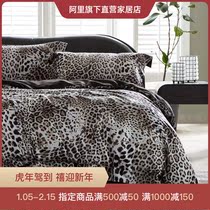 BAO WEN100S cotton printed four-piece set