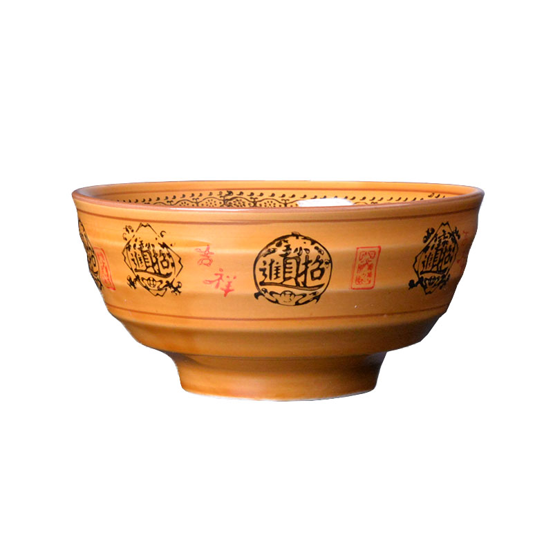 Hall maxim wealth congratulations noodles ltd. malatang special ceramic bowl bowl such as hot not large