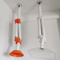 Moxibustion Laboratory Exhaust Hood Smoke Exhaust except taste PP universal suction hood suction hood PP exhaust hood three-section adjustable