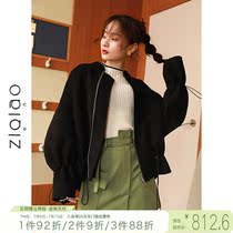 Self-coincidentally small sub-bifacial? 2021 new autumn and winter short and loose and short and wool jacket