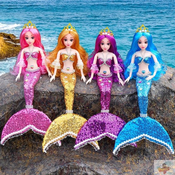 Mermaid Princess Little Demon Xianba Doll Collection Edition Set Simulation Toys Girl Exquisite Doll Genuine Mermaid Princess Little Demon Xianba Doll Collection Edition Set Simulation Toys Girl Exquisite Doll Genuine