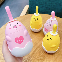 Net red water cup Simple Japanese student fresh Forest department chunky glass ins wind cup creative personality trend