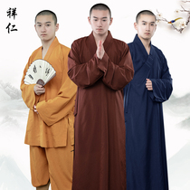 Xiangren Siji monk's uniform large and small gown veil and monk uniform long and short gown Zen uniform monk's clothing short gown