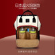 Japan Lotte Mummy bag mother bag mother bag baby bag out fashion portable large capacity daddy backpack oversized Japan Lotte Mummy bag mother bag mother bag baby bag out fashion portable large capacity daddy backpack oversized