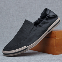 Sails Cloth Shoes Mens Summer Breathable Mens Shoes Summer Style Shoes Men Casual Shoes Sloth Man A Foot Pedal Old Beijing Cloth Shoes Man