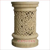 Artificial Sandstone Sculptures District Square Villa Hotels Clubhouse Landscaping Indoor outdoor furnishing columns Pier Flowerpots