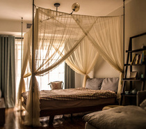 Bylure light luxury Princess wind Court mosquito net encryption thickening heightened 1 8 meters 1 5 Micha European mosquito nets