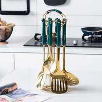 Pan Shovel Suit Nordic Light Lavish Kitchen Supplies Stainless Steel Leaking Spoon Soup Spoon Pan Spade Spoon Pan Shovel Cookware Pendant Suit