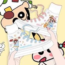 Girls Gao Gang Canvas shoes new cute little people in autumn 2022