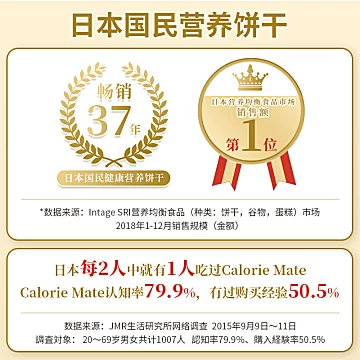 caloriemate饼干日本进口代餐零食[15元优惠券]-寻折猪