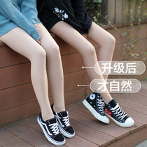 Autumn and winter plus velvet thickened flesh color leggings women wear warm cotton pants Korean version of thin pantyhose light leg artifact
