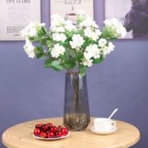 Jasmine put a bunch of fake flowers indoor living room flower arrangement decoration flower silk flower wedding photography props simulation flower