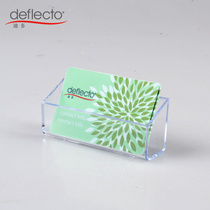 Wall hanging transparent wall business card box hanging wall multi-function business card holder anti-drop imitation Crystal Business Business business card holder box card storage box business acrylic business card holder