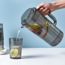 Cold water plastic household drop-resistant tie pot Cold water cup thickened dustproof large capacity cold plain water pot Teapot set