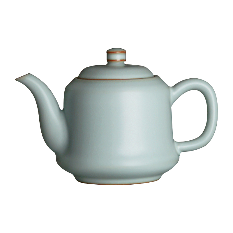 Jingdezhen porcelain teapot single pot home of kung fu tea set celadon ice crack glaze on your up checking ceramic Chinese style