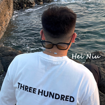 Net red 3-100 Tongan retro tea color box sunglasses Mens Korea Chains Shot with a little vegan sun mirror woman