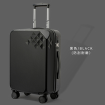 Suitcase ins net red pull lever case 20 inch female large capacity suitcase male student 24 password box leather case tide