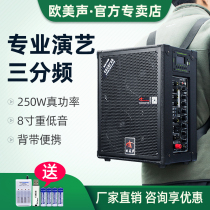 Europe and the United States sound 518 618 professional performance singing audio outdoor use strap three-frequency high-power speaker k song