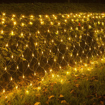 LED net lights Fishing net lights Spring Festival lights Flashing lights String lights Starry outdoor waterproof tree decoration curtain lights Mesh
