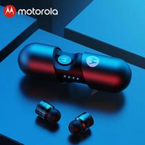 Motorola TWS High-end Quality Earplug Wireless Bluetooth Headset Ultra-Long Standby Men Ladies New Model