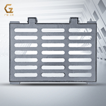 Ductile Iron Rainwater Gate Grate set of road gutter Municipal well cover Sewerage manhole cover Sub-drain cover