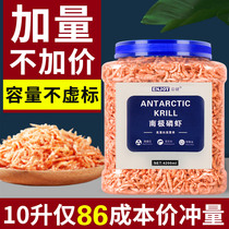 Antarctic krill Silver Arowana special arowana feed blood parrot Arhat fortune Tropical fish fish food dried shrimp turtle food